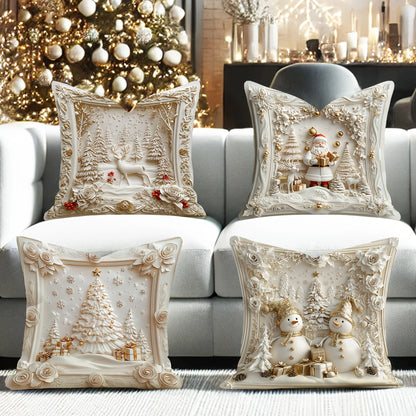 Weihnachts Kissenbezüge – Edle Winter Motive