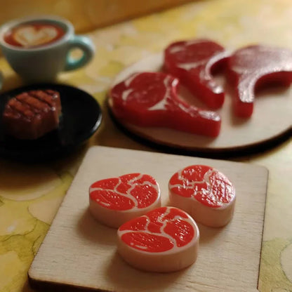 Miniatur Steak – Wichtelwelten Food Set