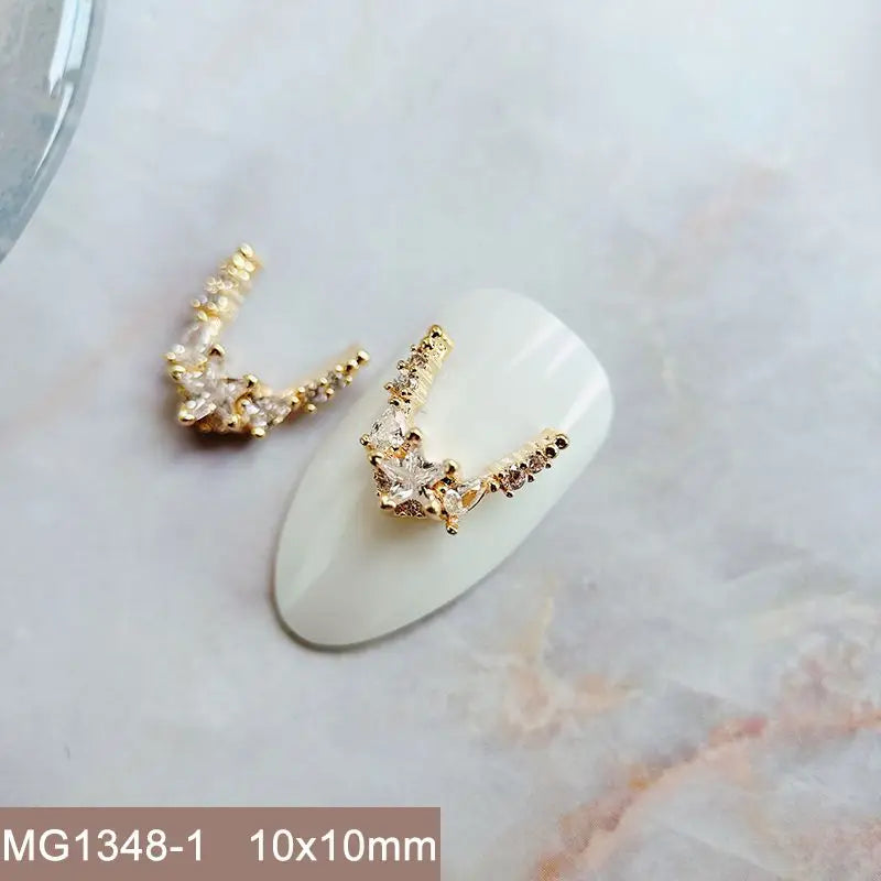 Nail Charms – eleganter Kristall-Look