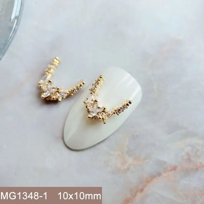 Nail Charms – eleganter Kristall-Look