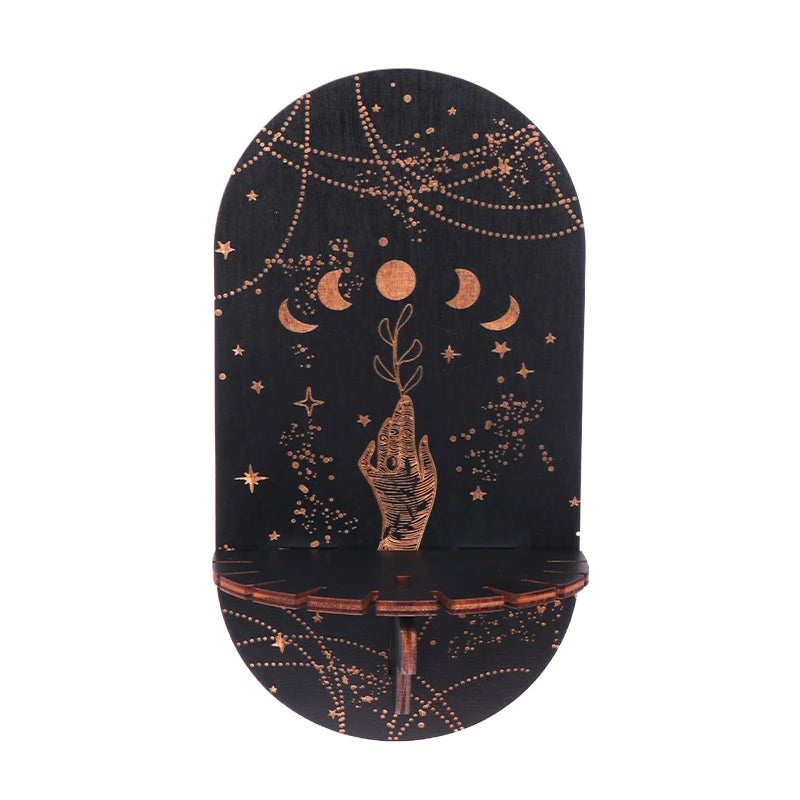 Boho-Wandregal – Licht & Bedeutung