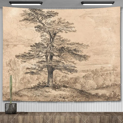 Vintage Aquarellkunst – Ruhe & Ästhetik