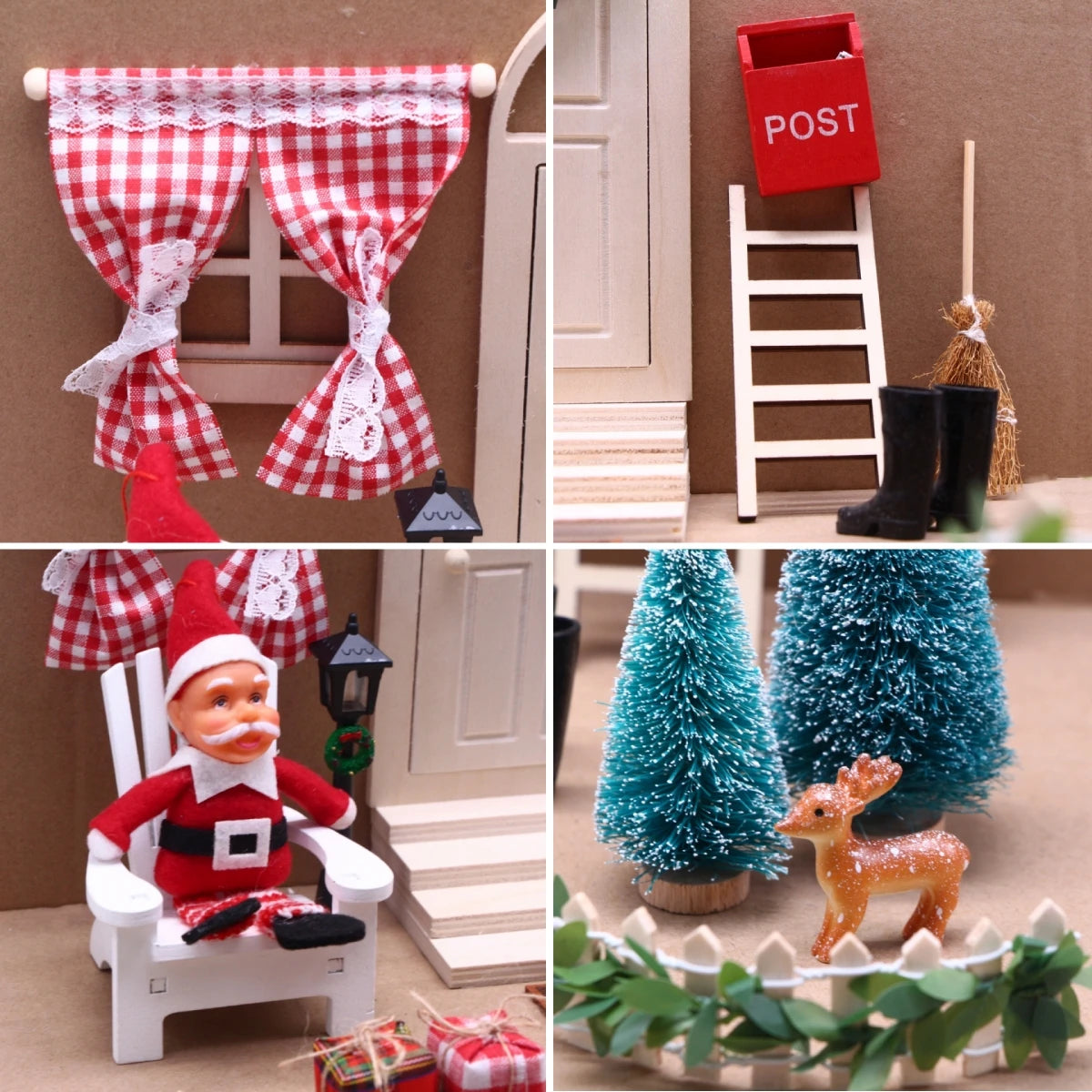 Miniatur Weihnachts-Set – Wichtelhaus Zubehör