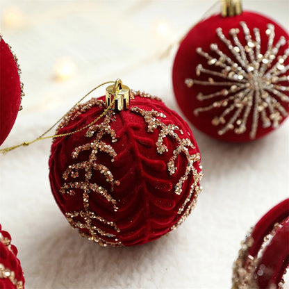 Weihnachtskugel – Samtige Eleganz