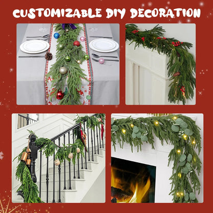 Weihnachtsgirlande – Lichterglanz