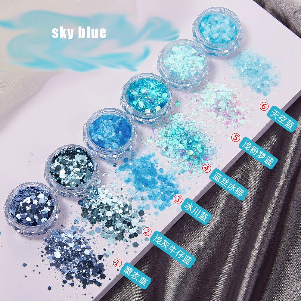 Nail Glitter Pailletten