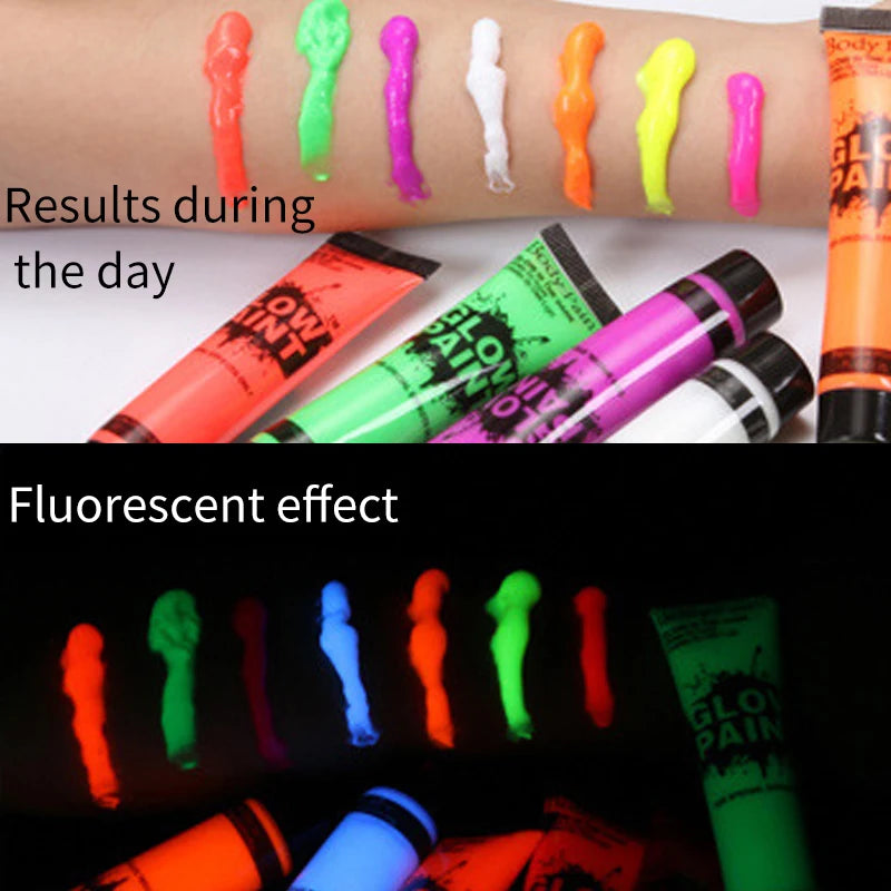 UV-Bodypaint Set – Leuchte wie du feierst