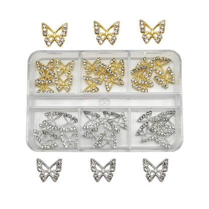 Nail Charms – Glitzernde Strass-Deko