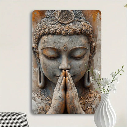 Buddha-Kunstwerk – Ruhe, Stärke & Achtsamkeit
