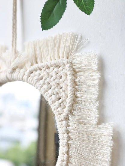 Boho-Makramee-Spiegel – Natürlichkeit trifft Sti
