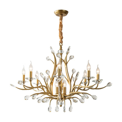 Kristall-Kronleuchter – nordisches Design