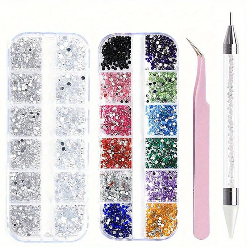 Nail Art Strass – Glitzernde Kristalle