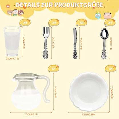 Wichtel Geschirr Set – Miniatur Zubehör