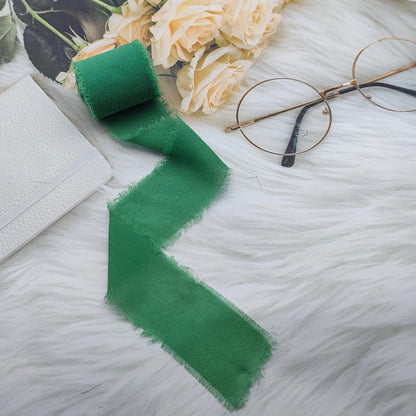 Chiffonband – Elegante Weihnachtsdeko