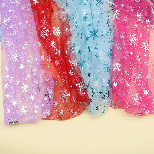 Schneeflocken-Tüll – schimmernde Weihnachtsmomente