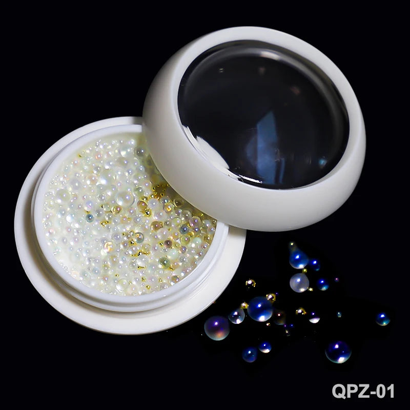 Acryl-Blumen Nail Art