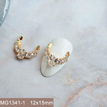 Nail Charms – eleganter Kristall-Look