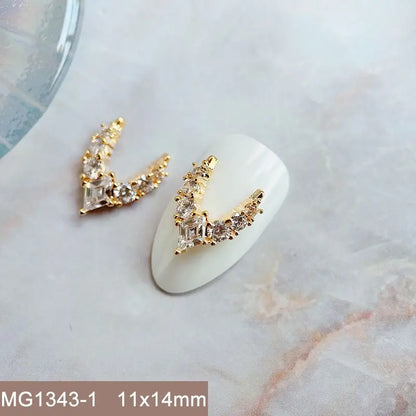 Nail Charms – eleganter Kristall-Look