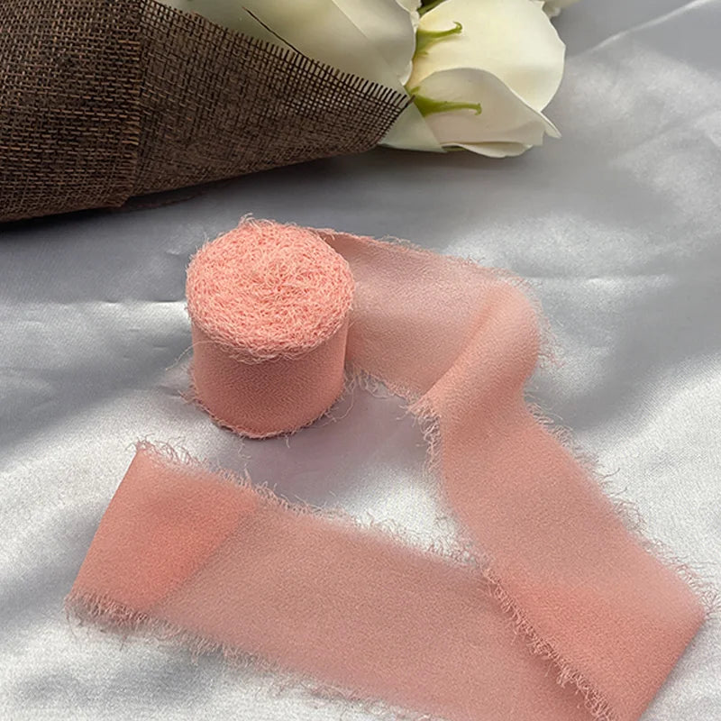 Chiffonband – Elegante Weihnachtsdeko