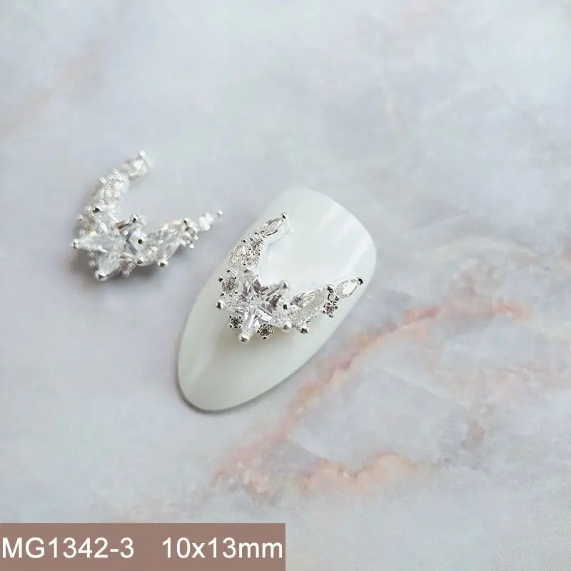 Nail Charms – eleganter Kristall-Look