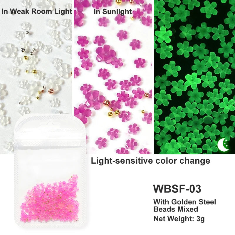 Acryl-Blumen Nail Art