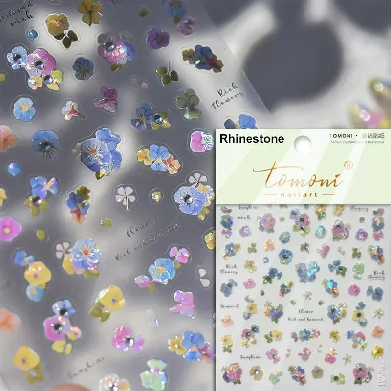 Nail Sticker – Blumen & Kirschblüten