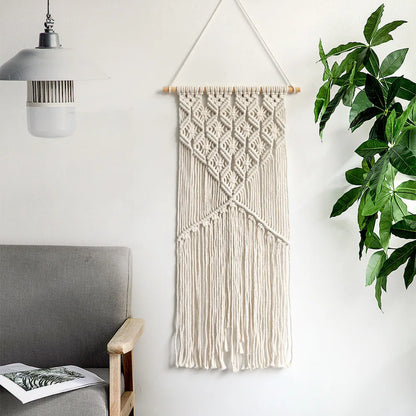 Makramee-Wandteppich – Boho-Ästhetik
