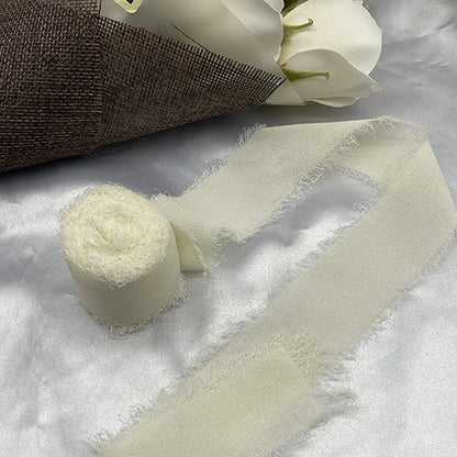 Chiffonband – Elegante Weihnachtsdeko