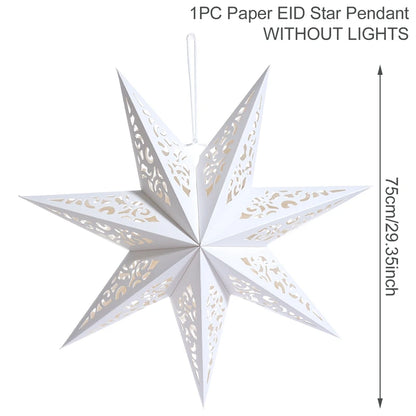 Leuchtender Weihnachtsstern – Festliche Fensterdeko