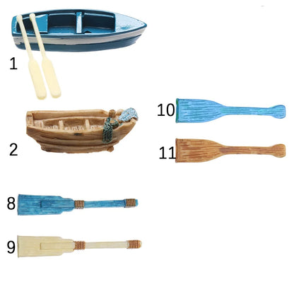 Miniatur Boot – Winter- & Wichtelwelt