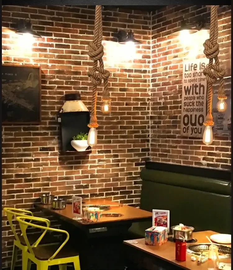 Retro-Lampe – Rustikaler Charme