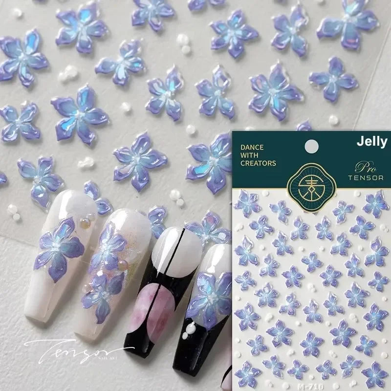 Nail Sticker – Blumen & Kirschblüten