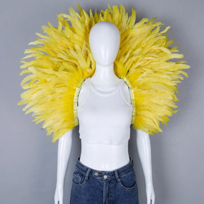 Federschal – Ausdruck der Eleganz