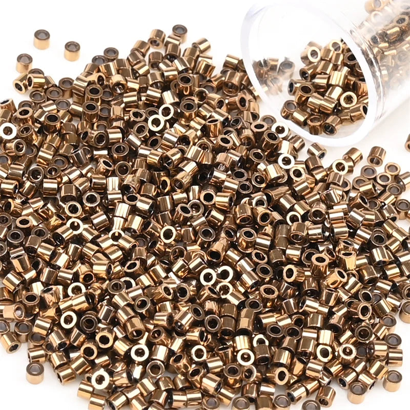 Mini-Glasperlen – Metallic Inspiration