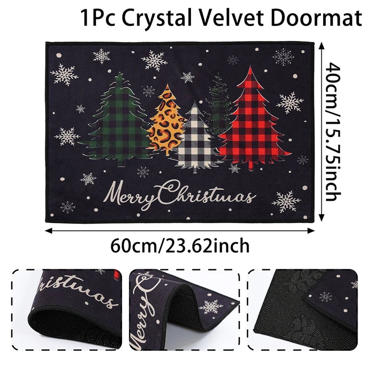 Weihnachten Fußmatte – Santa Design