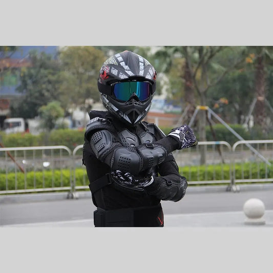 Motocross-Schutzjacke – Sitzt& Schützt