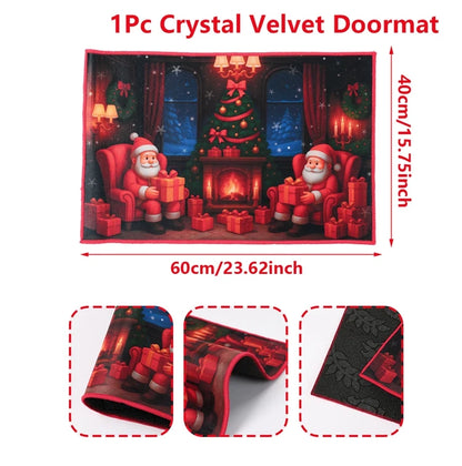 Weihnachten Fußmatte – Santa Design
